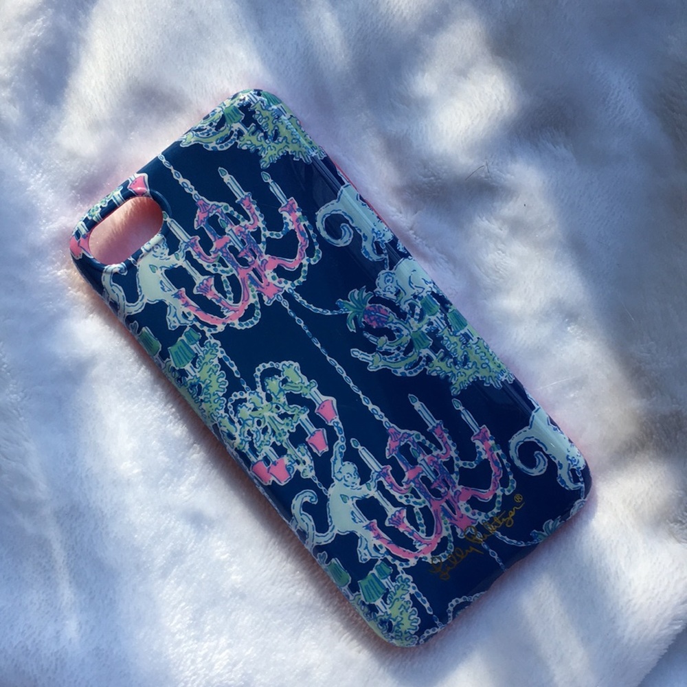 Lily Pulitzer iPhone 7/8 case in Monkey Trouble